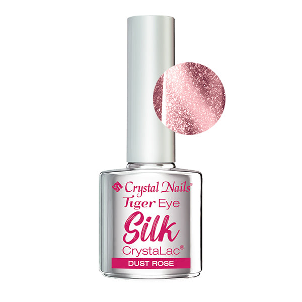 Tiger Eye Silk CrystaLac - Dust Rose