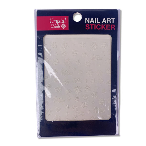 NAIL STICKER CB-065 WHITE CHRISTMAS