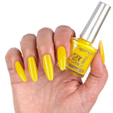 Gel Effect Nail Lacquers - Yellow