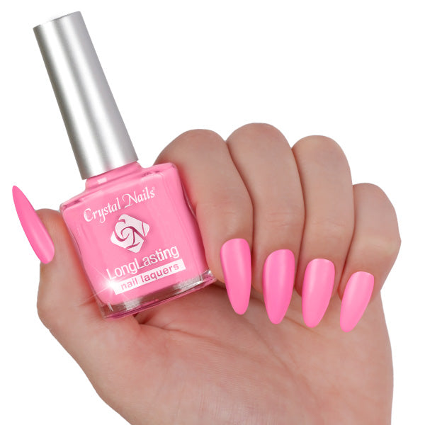 Long Lasting Nail Lacquers - Neon Pink