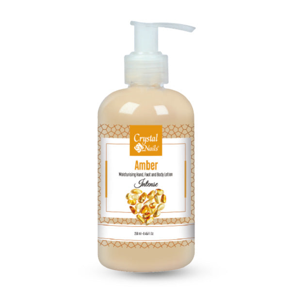 Loción hidratante para manos, pies y cuerpo Amber Intense