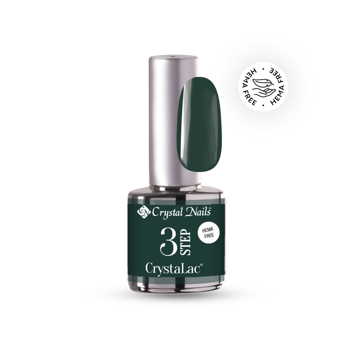 CrystaLac Evergreen de 3 pasos sin HEMA