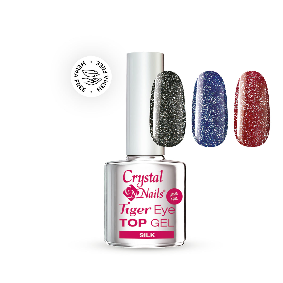 TOP GEL EFECTO OJO DE TIGRE SIN HEMA