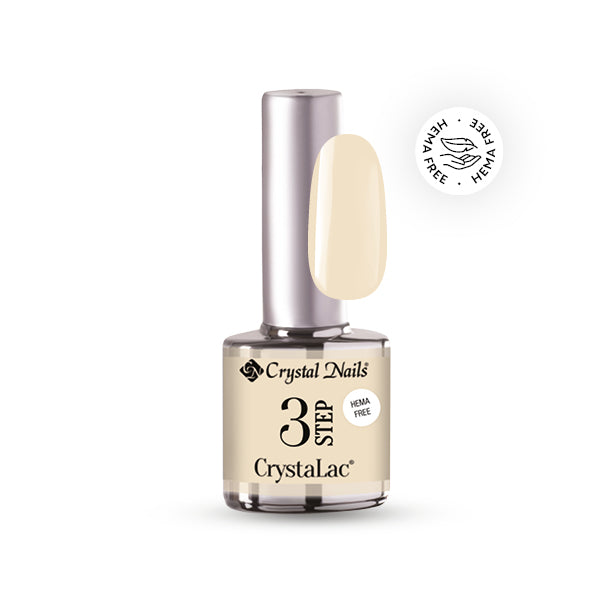 CrystaLac Elegant Ecru de 3 pasos sin HEMA