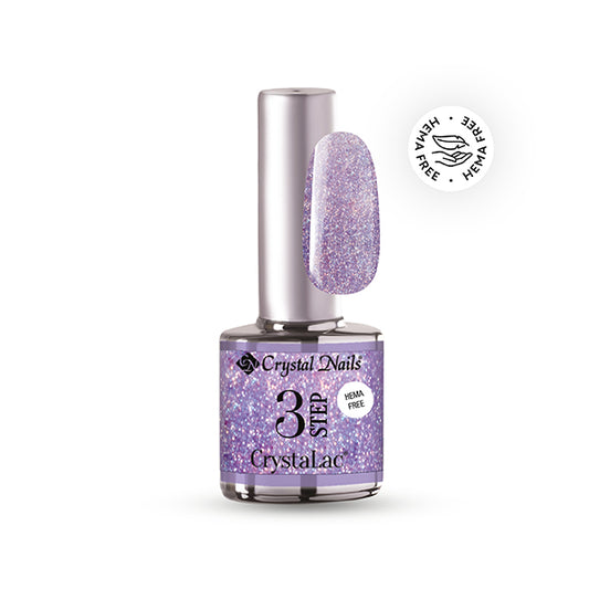 3 Step CrystaLac Mauve Wine / Crimson Light