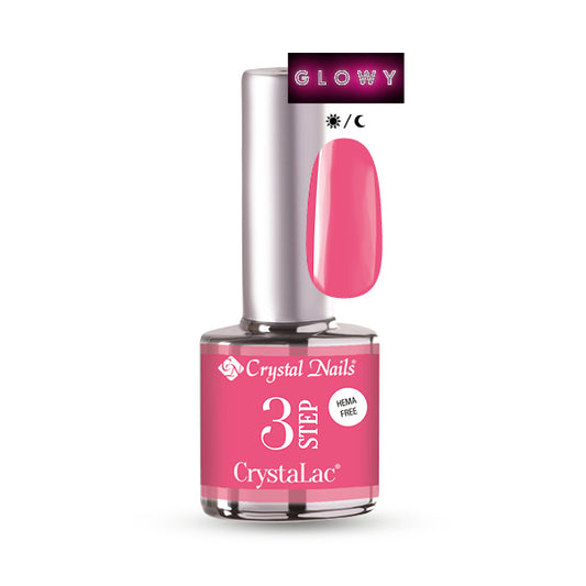 3 STEP HEMA FREE CRYSTALAC - GLOWY PINK 