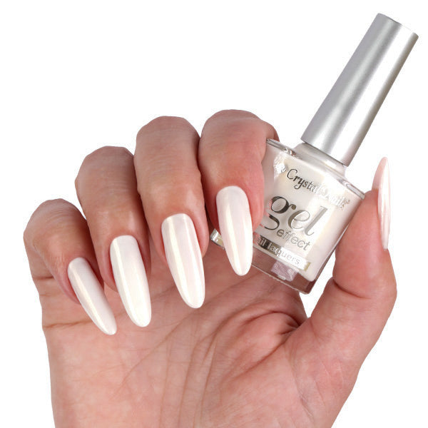 Gel Effect Nail Lacquers - White 