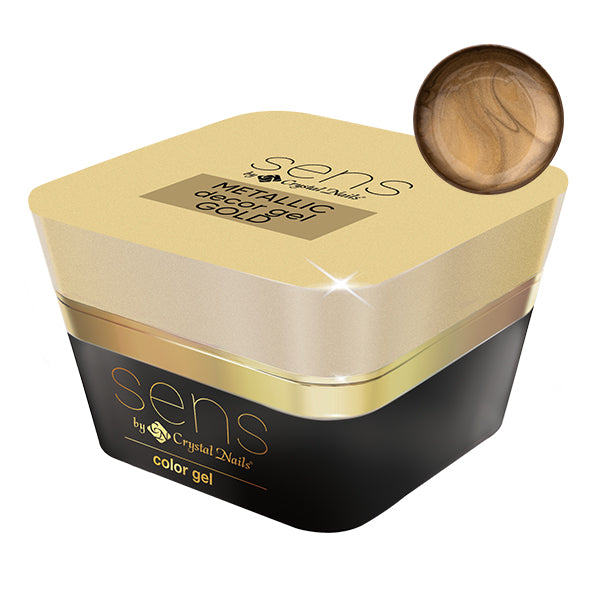 SENS METALLIC DECOR GEL - GOLD 