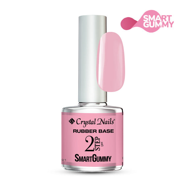 SMARTGUMMY RUBBER BASE - NR1 Baby Pink 0.44 fl oz 