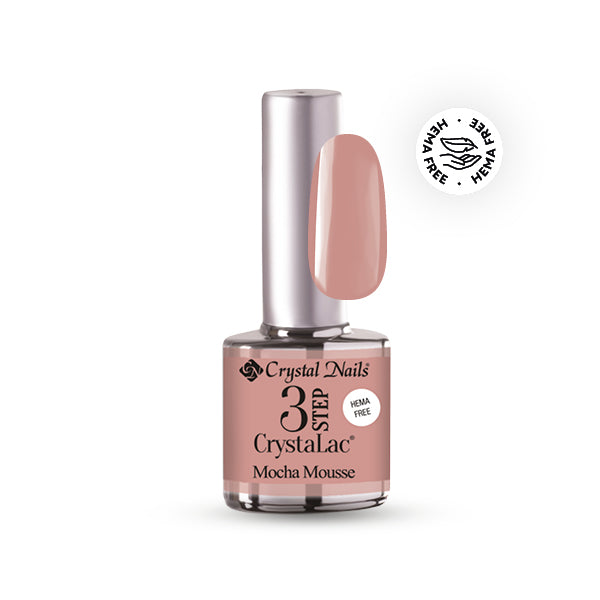 Crystalac Mocha Mousse de 3 pasos sin HEMA