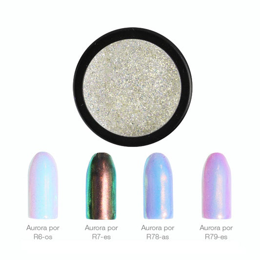 CHROMIRROR CHROME PIGMENT POWDER - AURORA 