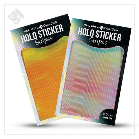 CN HOLO STICKER STRIPES 
