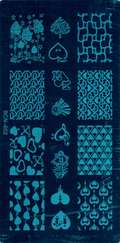 STAMPING PLATE - LASER ETCHED 